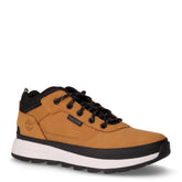 Field Trekker polacchino in pelle e tessuto bambino grano nero | Boscaini Scarpe