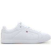 Icon court lth sneaker white - TOMMY HILFIGER | Boscaini Scarpe