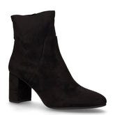 Tronchetto in tessuto con zip nero | Boscaini Scarpe