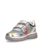 Sneaker con luci bambina silver multicolor | Boscaini Scarpe