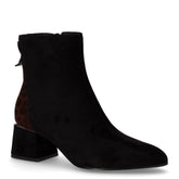 Tronchetto in tessuto con zip nero - Tronchetti Donna | Boscaini Scarpe