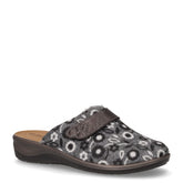 Ciabatta in tessuto argento grigio - Ciabatte Donna | Boscaini Scarpe