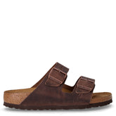 Arizona ciabatta in pelle habana | Boscaini Scarpe
