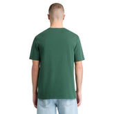 FRONT GRAPHIC SHORT SLEEVE TEE t-shirt in cotone verde - Abbigliamento Uomo | Boscaini Scarpe