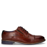 Stringata in pelle cognac - Stringate Uomo | Boscaini Scarpe