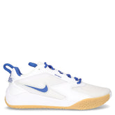 Air Zoom Hyperace 3 scarpa da pallavolo in ecopelle bianco blu - Scarpe Pallavolo Uomo | Boscaini Scarpe