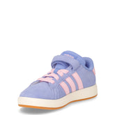 Grand Court 00s sneaker bambina in pelle blu rosa | Boscaini Scarpe