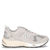 878 sneaker in pelle e tessuto grigio - Sneakers Uomo | Boscaini Scarpe