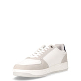 Kevin LTX sneaker in ecopelle e tessuto grigio bianco | Boscaini Scarpe