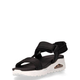 Uno Summer Stand 2 sandalo sportivo nero bianco | Boscaini Scarpe