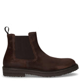 Stivaletto beatles in pelle scamosciata marrone - FRAU | Boscaini Scarpe