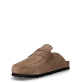 Ciabatta in pelle kaki gringo | Boscaini Scarpe