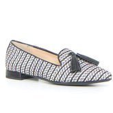 Mocassino a punta con nappine nero - Mid Season Sale Mocassini Donna | Boscaini Scarpe