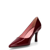 Décolleté in ecopelle bordeaux | Boscaini Scarpe