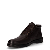 Polacchino in pelle con zip marrone | Boscaini Scarpe