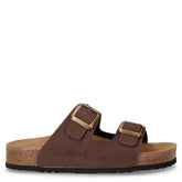 Ciabatta in ecopelle marrone | Boscaini Scarpe