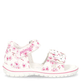 Sandalo in ecopelle bambina rosa bianco - Sandali Bambina | Boscaini Scarpe