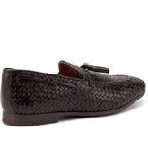 Mocassino con nappine testa di moro | Boscaini Scarpe