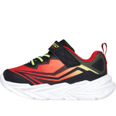 S Lights Flex Glow Ultra sneaker con luci bambino black red | Boscaini Scarpe