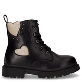 Anfibio bambina in ecopelle nero oro - Anfibi Bambina | Boscaini Scarpe