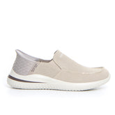 Delson 3.0 cabrino sneaker slip-on toupe - SKECHERS UOMO | Boscaini Scarpe