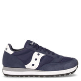 Jazz Original sneaker in pelle e tessuto navy bianco - Donna | Boscaini Scarpe