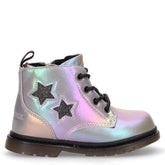 Rasy anfibio bambina in ecopelle argento - Anfibi Bambina | Boscaini Scarpe