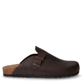 Ciabatta in pelle testa di moro rustic | Boscaini Scarpe