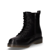 Anfibio in pelle con zip nero | Boscaini Scarpe