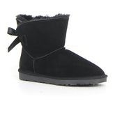 Stivaletto invernale con fiocco black - Stivaletti Donna | Boscaini Scarpe