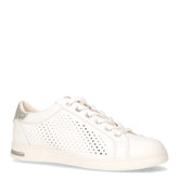 Jaysen sneaker in ecopelle bianco argento | Boscaini Scarpe