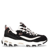 D'lites devoted fan sneaker in pelle nero ororosa - Sneakers Donna | Boscaini Scarpe