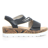 Sandalo con platform nero - Sandali Con Tacco Donna | Boscaini Scarpe