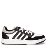 Hoops 3.0 sneaker in ecopelle bianco nero - ADIDAS | Boscaini Scarpe
