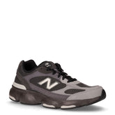 603 sneaker in tessuto e pelle nero grigio | Boscaini Scarpe