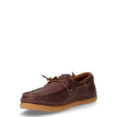 Harbor stringata casual in pelle marrone | Boscaini Scarpe