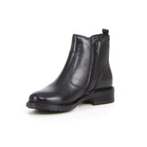 Stivaletto con zip nero | Boscaini Scarpe