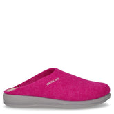 Rama ciabatta in tessuto fuxia sabbia | Boscaini Scarpe