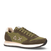 Tom Solid sneaker in tessuto e pelle militare - SUN68 | Boscaini Scarpe
