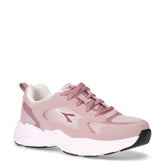 Alley sneaker in tessuto e ecopelle ragazza rosa clivia | Boscaini Scarpe
