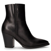 Camperos in pelle con tacco nero | Boscaini Scarpe