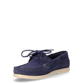 Navigator stringata in pelle denim blue | Boscaini Scarpe
