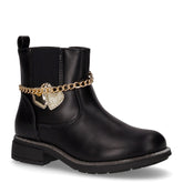 Stivaletto bambina in ecopelle nero - Stivaletti Bambina | Boscaini Scarpe