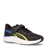 Pounce Lite sneaker bambino in tessuto nero | Boscaini Scarpe