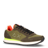 Tom Fluo sneaker in tessuto e pelle militare - SUN68 | Boscaini Scarpe