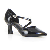 Sandalo a punta con tacco black patent - Sandali Donna | Boscaini Scarpe