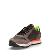Tom Fluo sneaker in pelle e tessuto inchiostro | Boscaini Scarpe