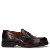 Mocassino in pelle bordeaux - Mocassini Uomo | Boscaini Scarpe