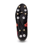 Monarcida Neo III Select Mix scarpa da calcio in ecopelle nero arancione | Boscaini Scarpe