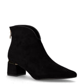 Tronchetto in ecopelle scamosciata nero | Boscaini Scarpe